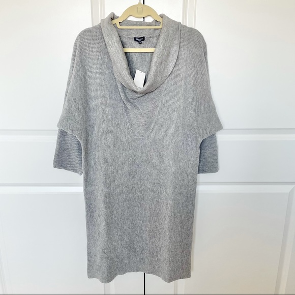 NWT Splendid Daphne Cowl Neck Sweater Dress - Picture 5 of 11